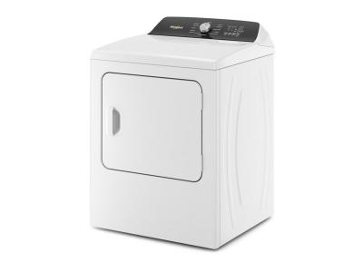 29" Whirlpool 7.0 Cu. Ft. Top Load Electric Moisture Sensing Dryer With Steam - YWED5050LW