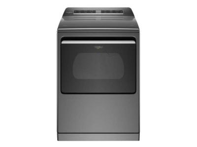 27" Whirlpool 7.4 Cu. Ft. Smart Top Load Electric Dryer - YWED7120HC