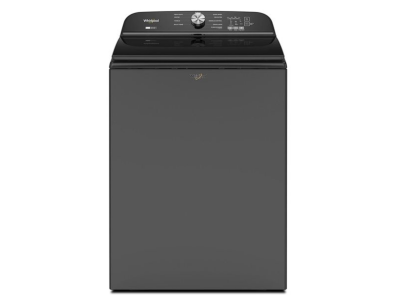 27" Whirpool 6.1 Cu. Ft. Top Load Washer with Removable Agitator in Black - WTW6157PB