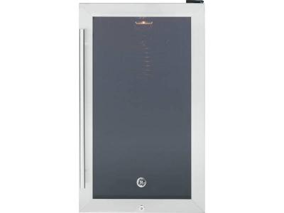 19" GE 4.1 Cu. Ft. Wine Chiller Stainless Steel - GWS04HAESS