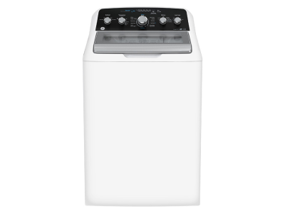 27" GE 4.9 Cu. Ft. Top Load Washer in White - GTW491BMRWS