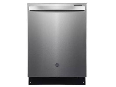 24" GE Profile Built-In Top Control Dishwasher in Fingerprint Resistant Stainless Steel - PBT865SSPFS