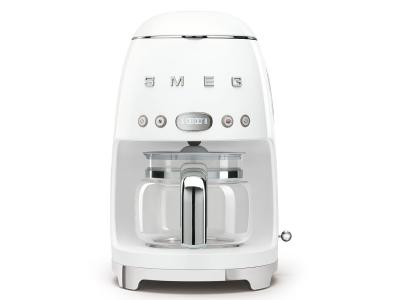 SMEG 50's Style Filter Coffee Machine In White - DCF02WHUS