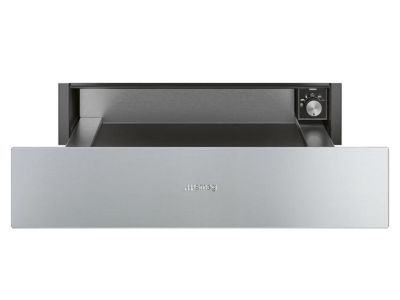 24" SMEG Classic Design Warming Drawer with 400 Watts - CPRU315X