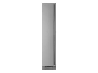 18" SMEG Built-In Freezer Column in Stainless Steel - FZU18LX
