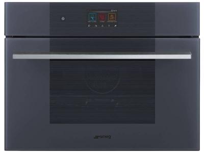 24" SMEG Linea Single Combi-Steam Electric Wall Oven - SOCU2104SCG