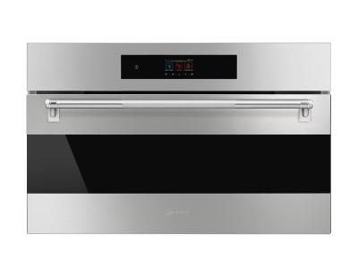 30" SMEG Classic Fingerprint-proof Oven - SOCU3304MCX
