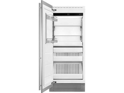 36" SMEG Classica Built In  Freezers -  FZU36LX
