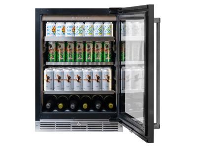 24" Silhouette Pro Gen 3 Built-in Beverage Center in Stainless Steel - SPRBC052D3SS