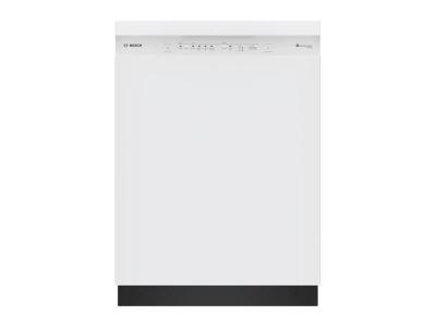 24" Bosch 100 Series Dishwasher in White - SHE41CM2N