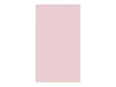 Samsung Bespoke 4-Door Flex Refrigerator Panel in Rose Pink Glass - RA-F18DBB32/AA