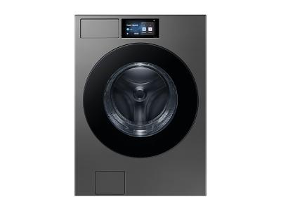 27" Samsung 6.1 Cu.Ft. F90 Series Bespoke AI Front Load Washer with AI Fabric Sensing (2025) - WF90F53ADSA5