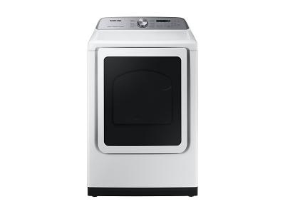 27" Samsung 7.4 Cu.Ft. 5500 Series Electric Front Load Dryer with Steam - DVE52DG5505WAC