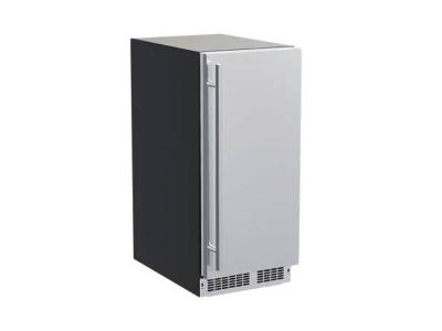 15" Marvel Nugget Ice Machine in Stainless Steel  - MRNP215-SS01A