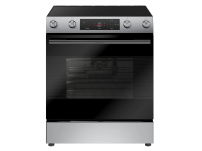30" Bosch 100 Series Electric Freestanding Range in Stainless Steel - HEF1050MC