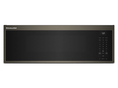 30" KitchenAid Over the Range 1.1 Cu. Ft. Smart Low Profile Microwave with Dual Fan Ventilation - YKMML550RBS