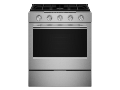 30" Kitchenaid 5.0 Cu. Ft. Smart Slide-in Gas Range - KSGS530SPS