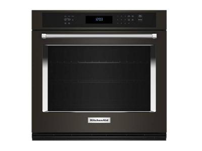 27" KitchenAid Single Wall Oven with Air Fry Mode - KOES527PBS