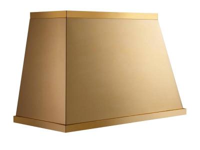 53" Monogram Designer Collection Hood in Brass - ZVC53DWB1