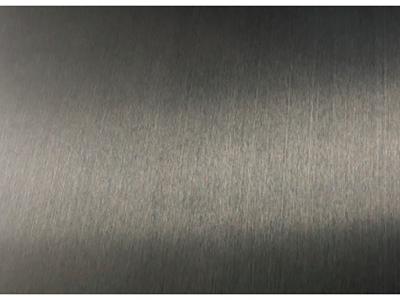 36" Monogram LH Column Panel Titanium Designer Collection - ZK1TN369VLH