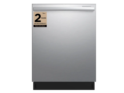 24" Midea Built-In Ultra Quiet Stainless Steel Dishwasher - MDT24H14ASTC