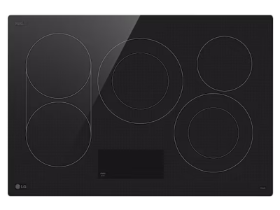30" LG Smart Electric Cooktop with 5 Burners - CBEW3017BE