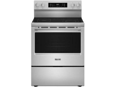 30" Maytag 5.3 Cu. Ft. Freestanding Electric Range with Grill Mode and No Preheat Air Fry - YMFES7030SZ