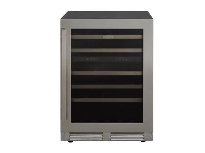 24" Marathon Built-in Dual Zone Wine Cooler in Stainless Steel  - MWC56-DSS