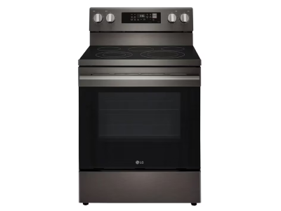 30" LG 6.3 Cu. Ft. Smart Wi-Fi Enabled ProBake Convection Electric Range with Air Fry & EasyClean  - LREN6323ZE