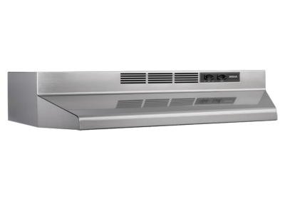 24" Broan BU2 Series Under-Cabinet Range Hood in Stainless - BU224SF