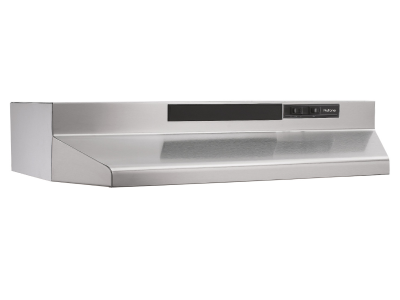 30" Broan NuTone NU2 Series Under-Cabinet Range Hood with 210 Max Blower CFM in Stainless Steel - NU230SS