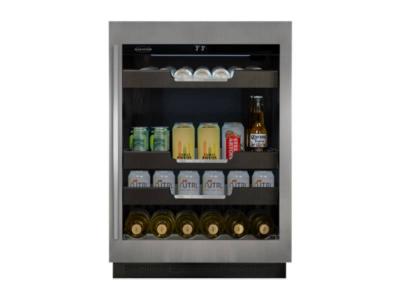 24" Marathon Built-in Single Zone Beverage Cooler in Stainless Steel - M4-100SS