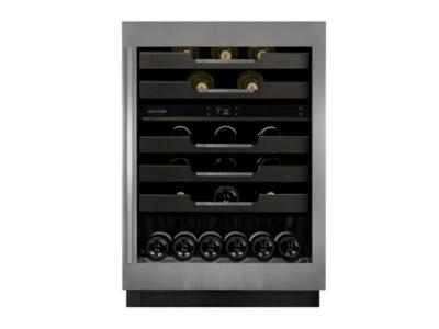 24" Marathon Built-in Dual Zone Wine Cooler in Stainless Steel - M4-D200SS