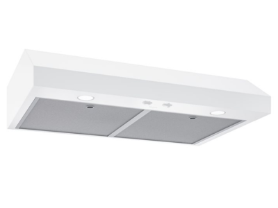 30" Broan Under Cabinet Range Hood in White - GLA1303WW