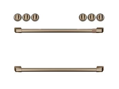 Café Front Control Electric Knobs and Handles - CXFCEHKPMBZ