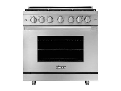 36" Dacor Heritage Natural Gas Pro Range - HGPR36S/NG/H