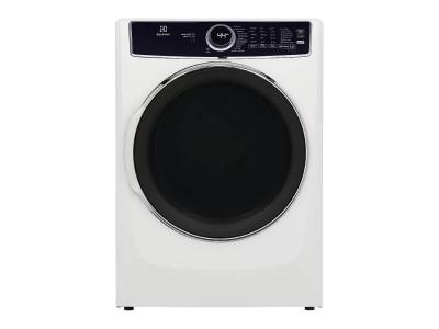 27" Electrolux 8.0 Cu. Ft. Front Load Gas Dryer in White - ELFG7637AW