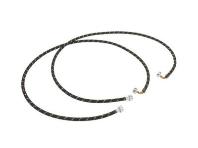 Whirlpool Braided Hoses with 90 Degree Elbow 1700 PSI (2 Pack) - 8212638RP