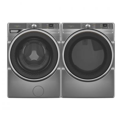 27" Whirlpool 5.8 Cu. Ft. Front Load Washer and 7.4 Cu. Ft. Gas Dryer - WFW6720RR-WGD6720RR