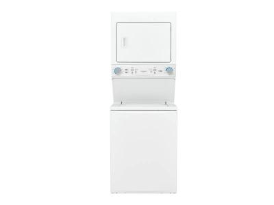27" Frigidaire 4.5 Cu. Ft. Electric Washer & Dryer Laundry Centre (White) - FLCE752CAW