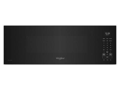 30" Whirlpool 1.1 Cu. Ft. Smart Low Profile Microwave Hood Combination with 450 CRM 4-Speed Venting - YWMML5530RB