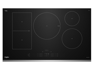 36" Whirlpool Intelligent Induction Cooktop with Temp Cook Technology - WCIT7536SS