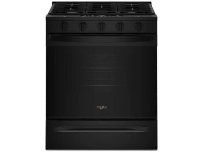 30" Whirlpool 5 Cu. Ft. Gas Range with Air Cooking Technology - WSGS5030SB